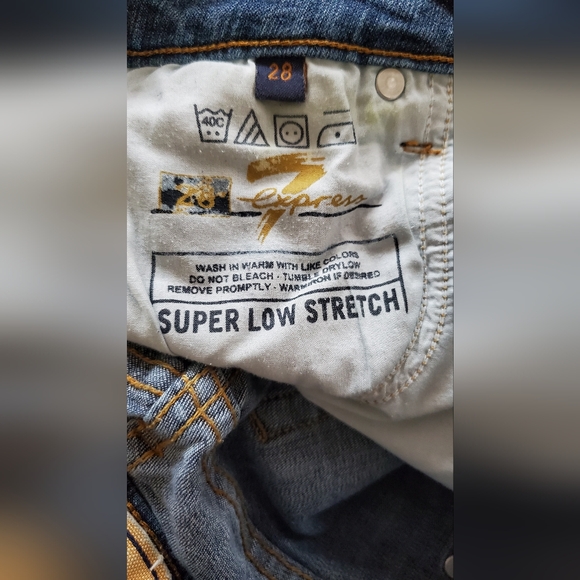 Seven7 Super Low Stretch Jeans Size 28 - Picture 8 of 8